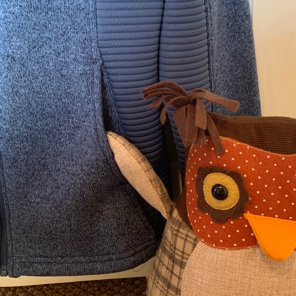 ***Final Drop*** Cozy Blue Fleece Jacket (XL/16-18) Time and Tru - Picture 4 of 12